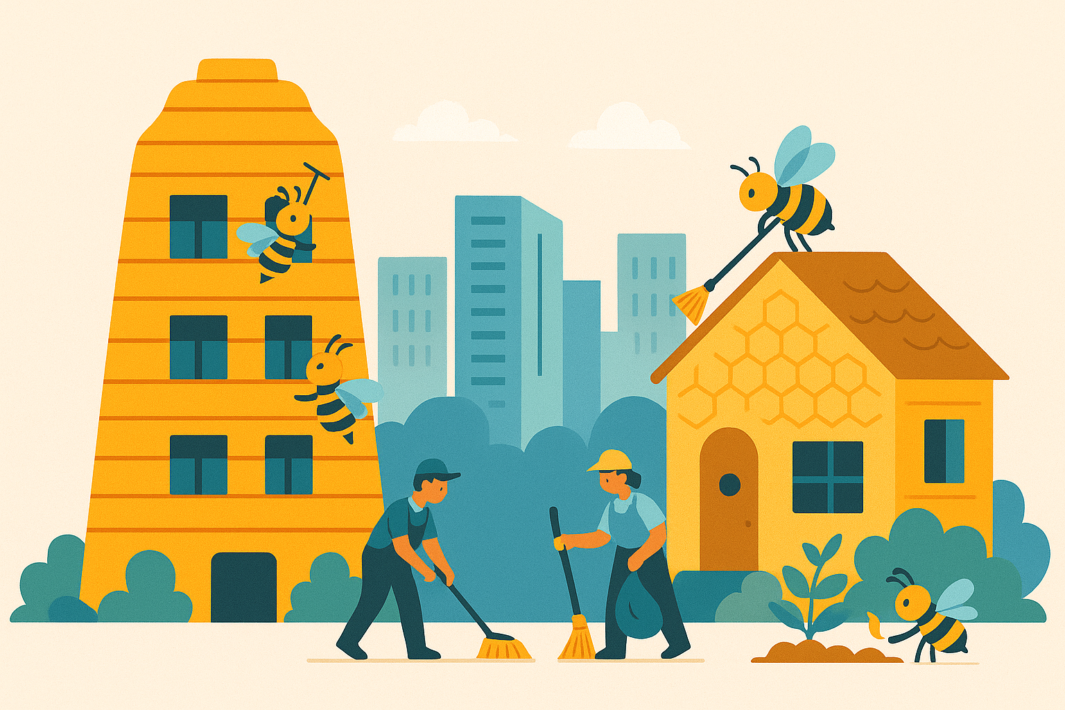 HelpHive illustration for job seekers